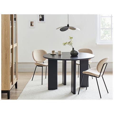 Tavolo Da Pranzo Cosmo Derivati Del Legno Nero - Foto 1