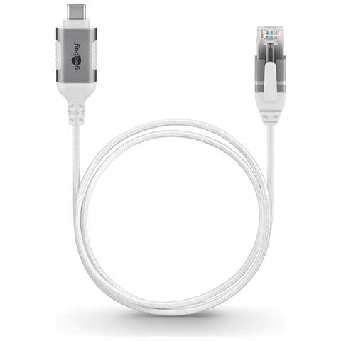 74386 adattatore per inversione del genere dei cavi USB 3.1 type A RJ45 Bianco - Foto 10