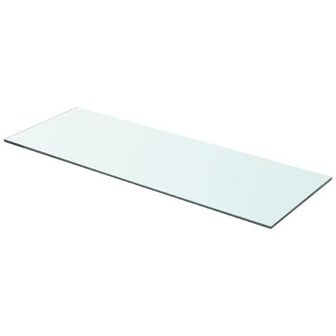 Lusso Casadino -  Mensole In Vetro Trasparente 2 Pz 70x25 Cm - Foto 1