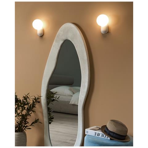 Set Di 2 Lampade Da Parete Helme Bianco - Foto 1