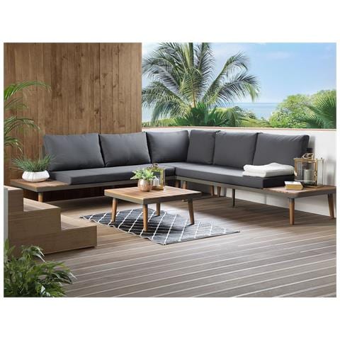 Set Di Copricuscini Per Esterni Corato Grigio - Foto 1