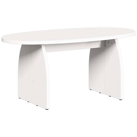 Tavolino da salotto Bianco 80 x 40 x 35 cm - Foto 7