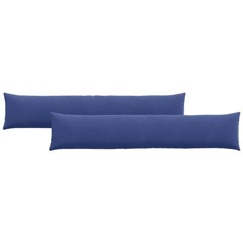 Cuscini da Divano 2 pcs Blu Polizia 200 x 40 cm - Foto 1