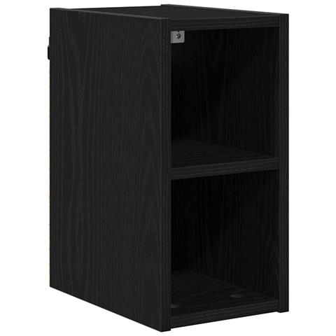 Armadio pensile Riga Rovere Nero 20 x 29,5 x 40 cm - Foto 1