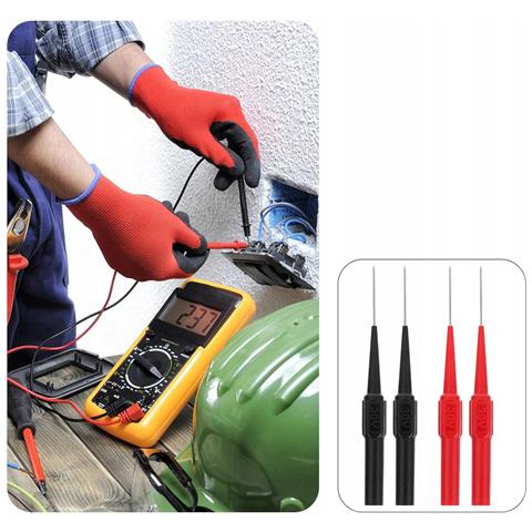 Sonde Di Misurazione Per Multimetro - Precisione 0,7 Mm | Compatibile Con Tutti I Multimetri | Set 6 Pezzi, Alta Qualita E Durata - Foto 8