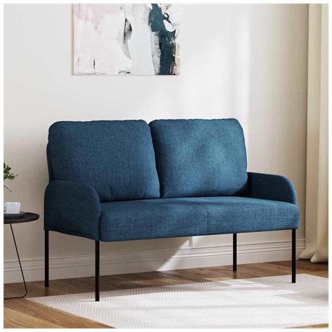 Divani con cuscino 110cm Blu Legno compensato - Foto 2