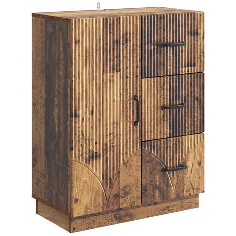 Credenza Legno antico 66 x 34,5 x 87 cm Legno ingegnerizzato - Foto 1