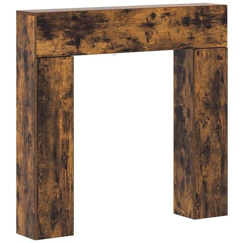 Cornice per camino Rovere Fumo 102 x 18 x 100,5 cm - Foto 1