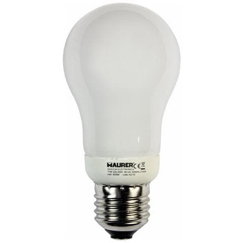 Lampadina Lampada Risparmio Energetico Goccia E27 9W Luce Calda - Foto 1
