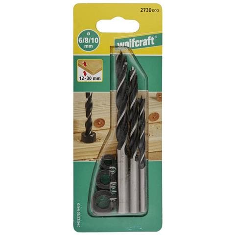 3 Tasselli Trapano con Arresto Profondità 6, 8, 10 mm 2730000 - Foto 4