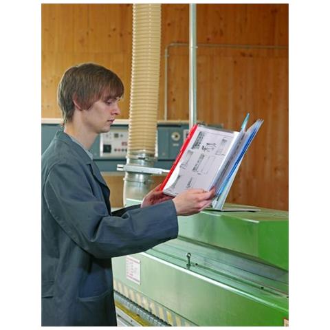 Function Table 10 Leggio Da Tavolo 10 Pannelli A4 : 5 Rossi 5 Blu Assortiti - Foto 1