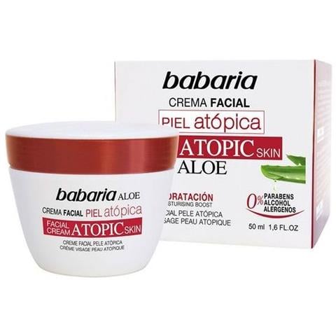 Aloe Vera Crema Viso Pelle Atopica 0% 50ml - Foto 2