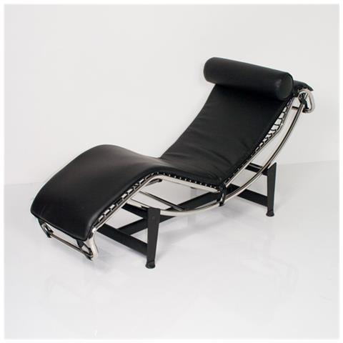 LIBEROSHOPPING - Poltrona Chaise Longue Vera Pelle Nera - ePRICE LIBEROSHOPPING - Poltrona Chaise Longue Vera Pelle Nera - ePRICE