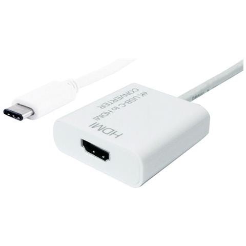 ADATTATORE USB 3.2 TYPE C-HDMI M /F TYPE C CON CAVO VALUE - Foto 1