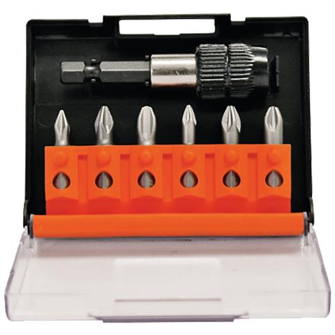 Portainserto Con Inserti Phillips E Pozidriv - 7 Pz - Foto 2