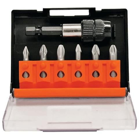 Portainserto Con Inserti Phillips E Pozidriv - 7 Pz - Foto 1
