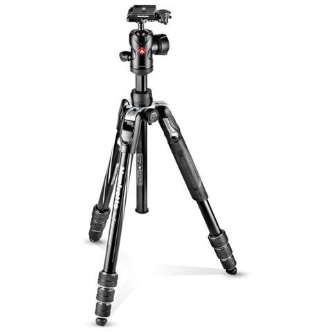 MKBFRTA4BK-BH treppiede 3 gamba / gambe Nero, Argento - Foto 1