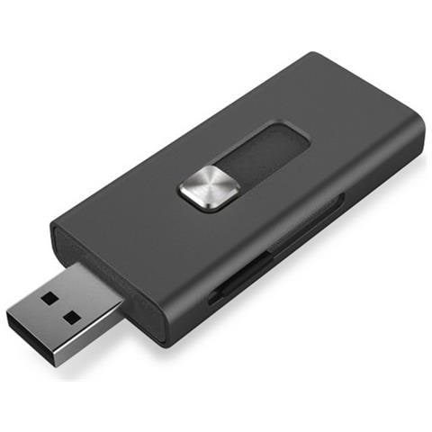 Lettore Di Schede Micro Sd Nero - Foto 1