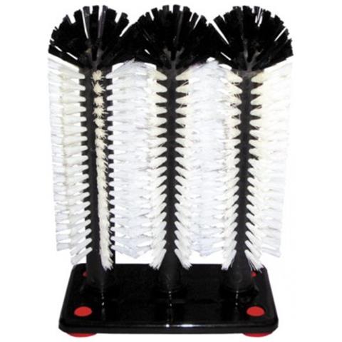 Spazzola Per Lavello - Spazzola Di Vetro - 3 Parti - 3x25 Cm - Foto 1