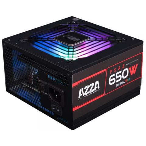 Psaz-650w (argb) Alimentatore Per Computer 20+4 Pin Atx Atx Nero - Foto 1