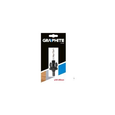 Adattatore Per Trapano A Tazza 14-30 Mm Hss-bimetallo, Per Legno, Metallo, Plastica E Plastica - Foto 2