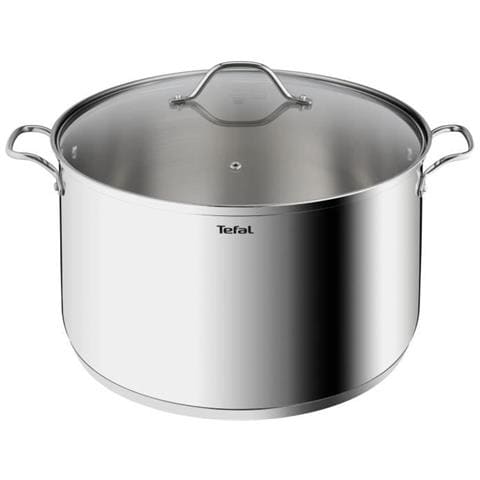 B8646404 Marmit 28 Cm In Acciaio Inossidabile, Tutti Gli Incendi Tra Cui Induzione, 9,6 L, Manici Robusti, Copertura Di Vetro, Intuizione Xl - Foto 1