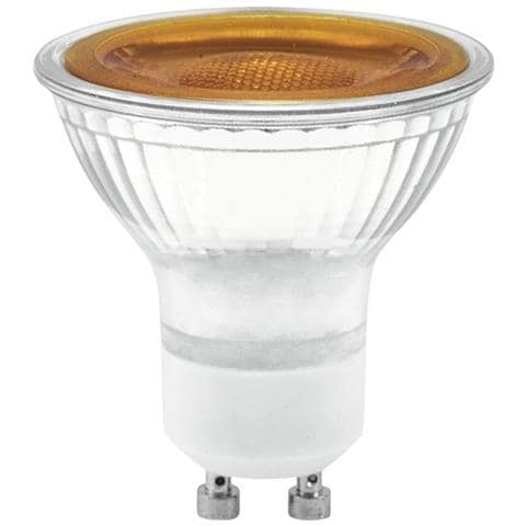 Gu-10 230v Led Smd 7w Orange - Foto 1