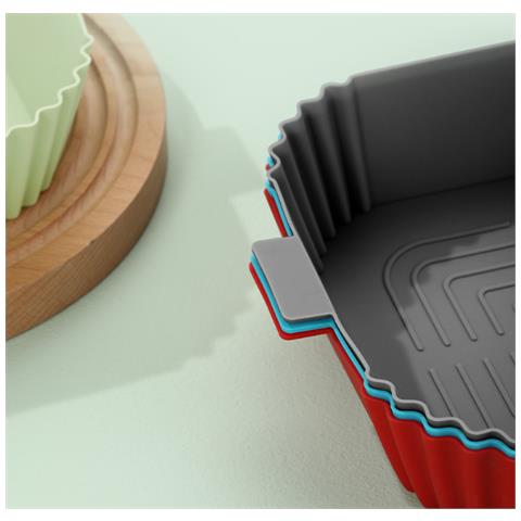 Ciotola In Silicone Per Friggitrice Ad Aria Grey - Foto 2