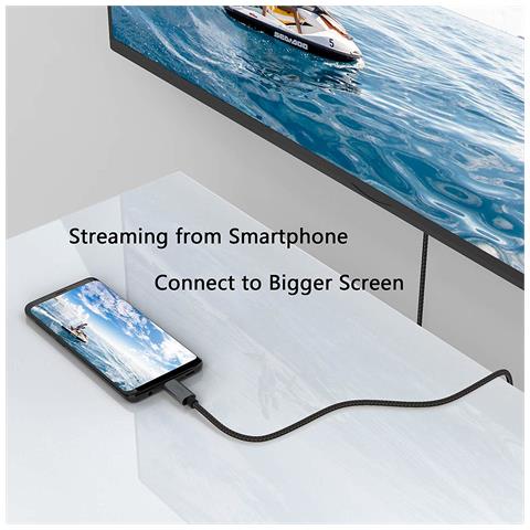 Cavo Da Usb-c A Hdmi 4k - 2 Metri - Foto 15