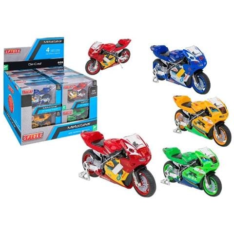 Moto Die Cast Scala 1:18 Vendita Unitaria Colore Casuale - Foto 1