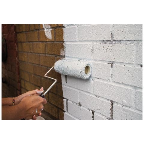 3055 Solimin Intonaco Naturale A Pennello A Base Di Quarzo Bianco 5 Lt - Foto 4