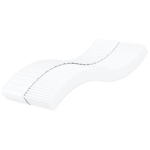 Divano Letto Con Materasso Crema 90x200 Cm In Tessuto - Foto 2