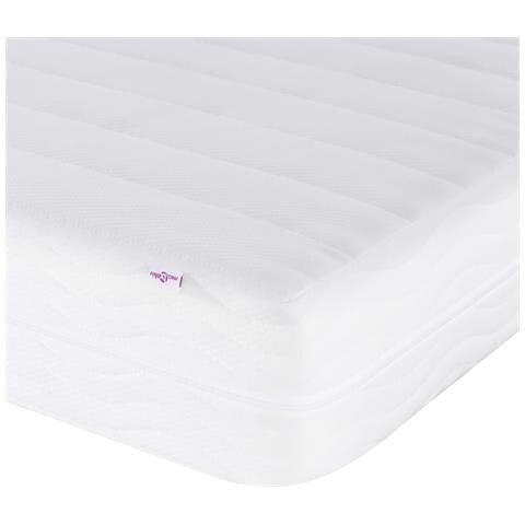 Divano Letto Con Materasso Crema 90x200 Cm In Tessuto - Foto 9