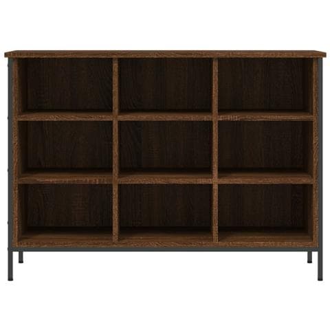 Scarpiera Rovere Marrone 100x35x70 Cm In Legno Multistrato - Foto 2