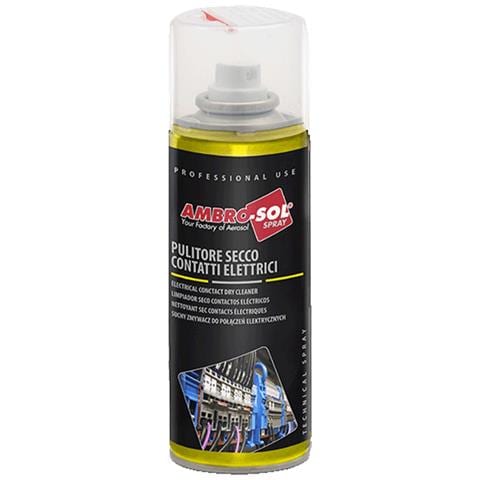 12pz Bomboletta Spray Pulitore Secco Contatti Elettrici Elettromagnetici 400ml - Foto 3