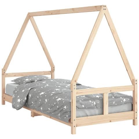 Giroletto per Bambini 80x200 cm in Legno Massello di Pino - Foto 2