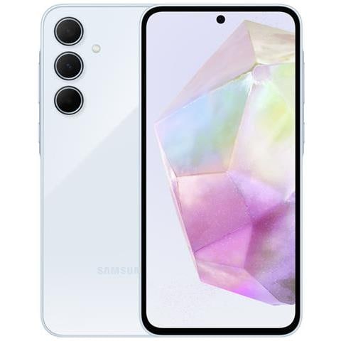 Galaxy A35 5G 128 GB 5G Dual Sim Display 6.6" AMOLED Slot Nano SD Fotocamera 50 Mpx Android 14 Azzurro - Foto 1