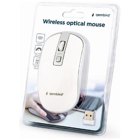 MUSW-4B-06-WS mouse Ufficio Ambidestro RF Wireless Ottico 1600 DPI - Foto 2