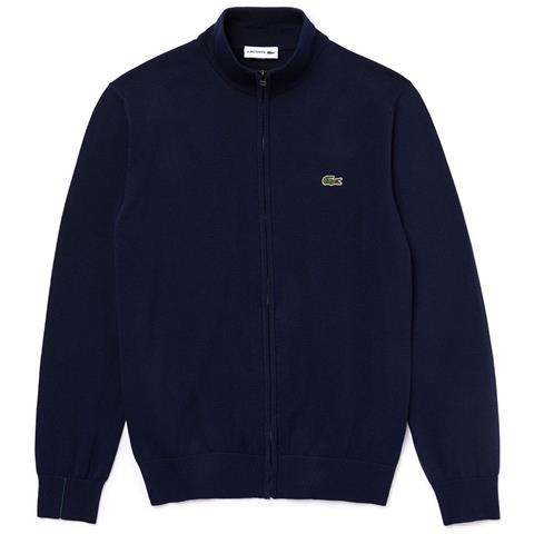 Pullover Da Uomo Con Zip E Collo Alto In Cotone Organico - Nn L - Foto 1