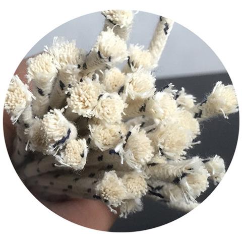 Stoppino Per Lampada A Olio In Cotone Da 4 Rotoli, Stoppino Di Ricambio Per Lanterne A Olio Per Lampade A Olio White 1.1x2 M 2 - Foto 4