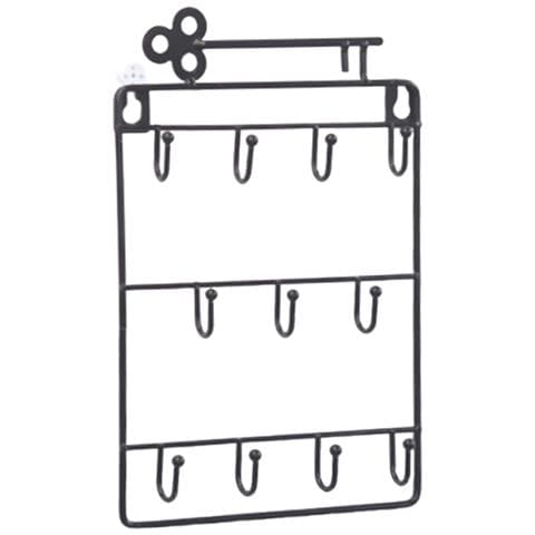 Portachiavi Multifunzionale Da Parete Black - Foto 1