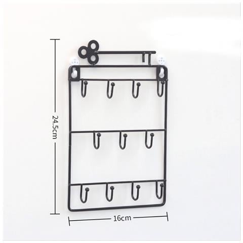 Portachiavi Multifunzionale Da Parete Black - Foto 2