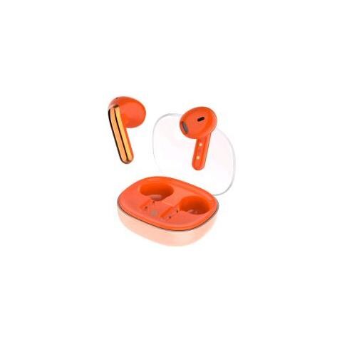 Sheer2 Auricolari True Wireless Controllo Volume /musica Con Custodia Trasparente Arancione - Foto 1