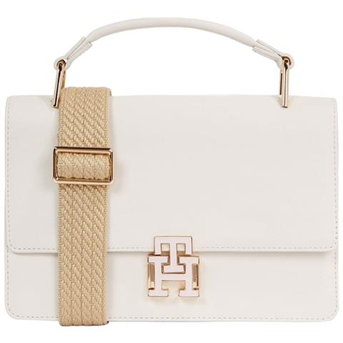 Pushlock Crossover Borsa Tracolla Corssbody Pelle Borse Donna Beige Eu One Size, Aw0aw14449 Af4 - Foto 1