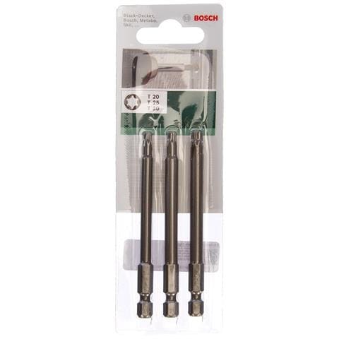 Set 3 Bit Avviamento Doppi Torx T20/25/30 - Foto 1