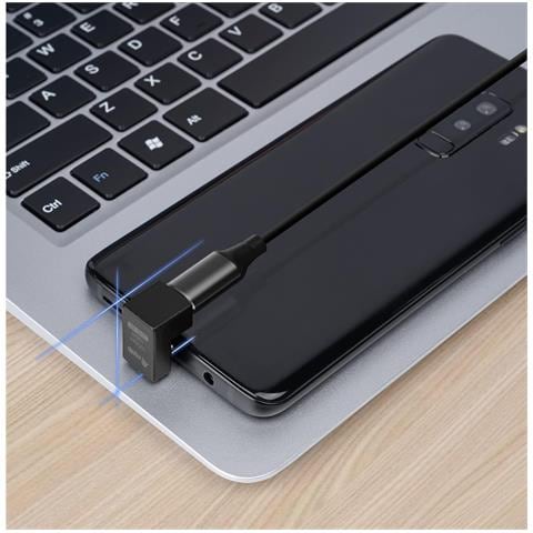 133476 adattatore per inversione del genere dei cavi USB C Nero - Foto 2