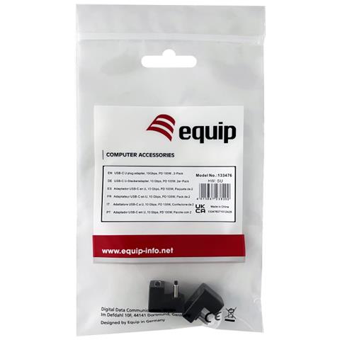 133476 adattatore per inversione del genere dei cavi USB C Nero - Foto 3