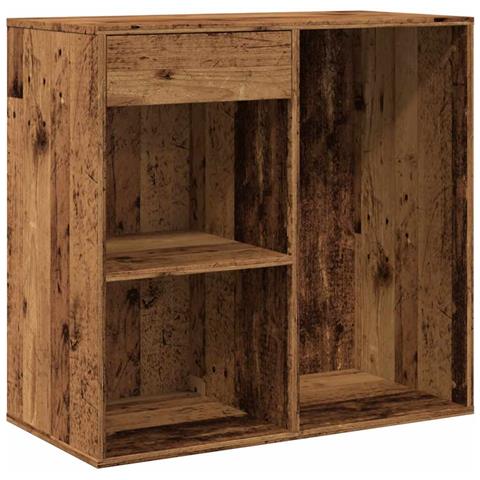 Armadietto Per Cosmetici Legno Antico 80x40x75 Cm In Truciolato - Foto 2