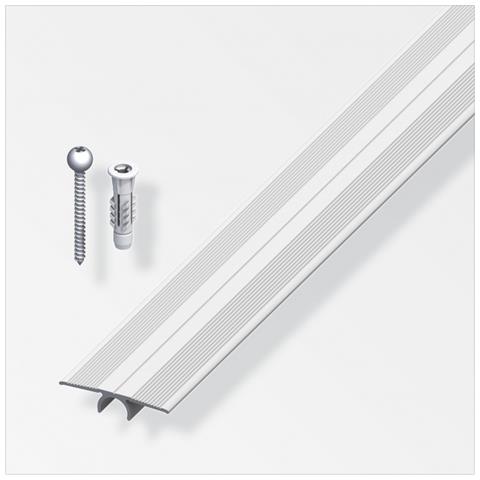 1mt - Profilo Di Compensazione Livello In Alluminio Anodizzato - 33x900mm - Colore Argento - Foto 1