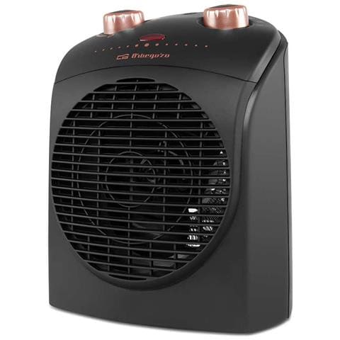 Riscaldatore Ambiente Elettrico FH5036 con Ventilatore 2 Livelli di Velocità Potenza 2200 W Colore Nero - Foto 1